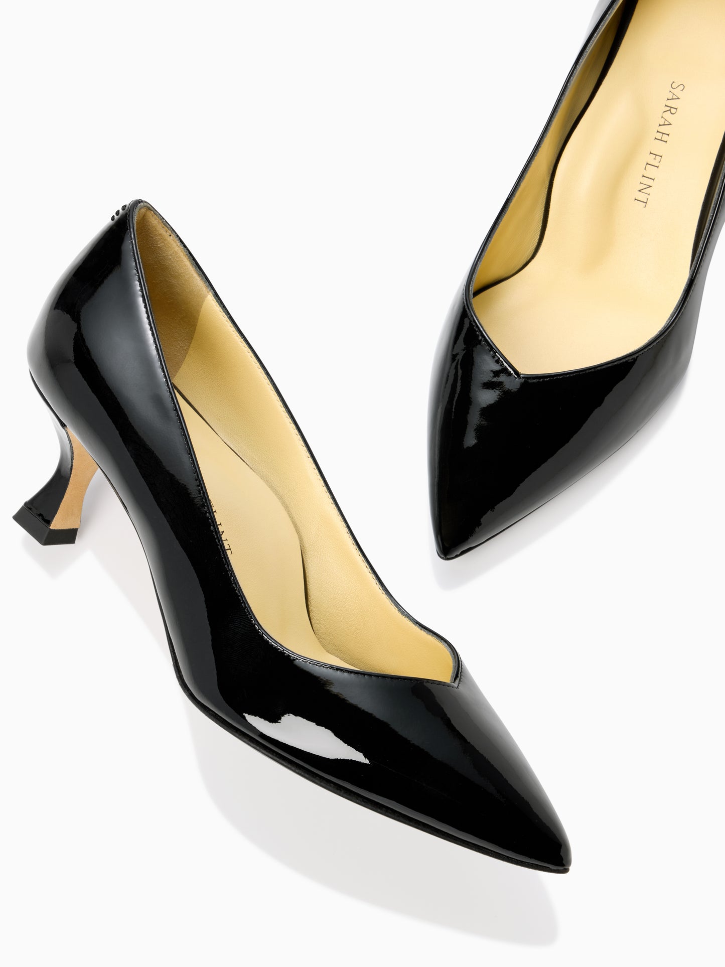 Perfect Kitten Pump 50 in Black Patent