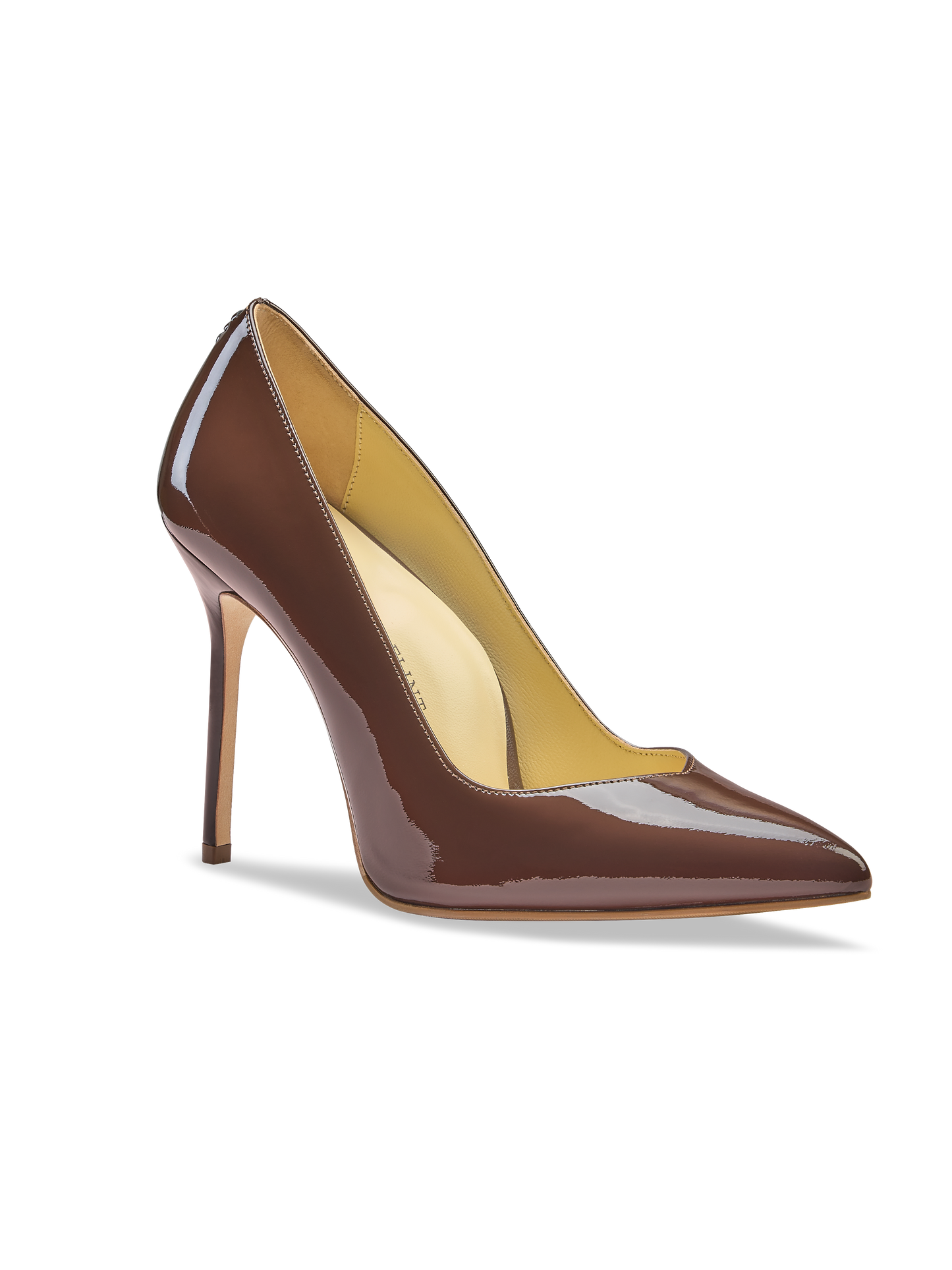 Perfect Pump 100 in Deep Mocha Patent