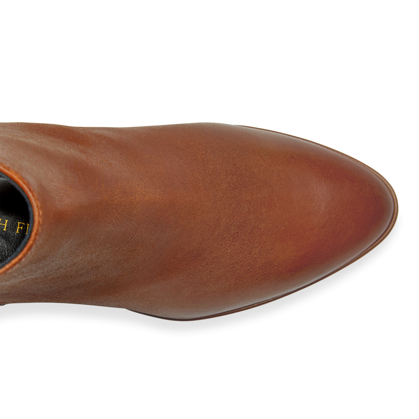 Perfect Zip Bootie 30 in Saddle Vachetta