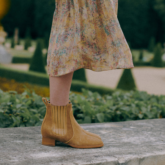 Perfect Chelsea Boot 30 in Khaki Crosta