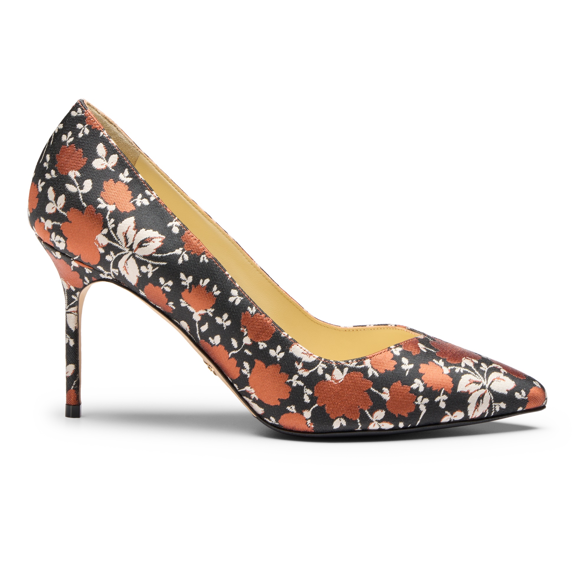 Perfect Pump 85 in Autumn Floral Jacquard