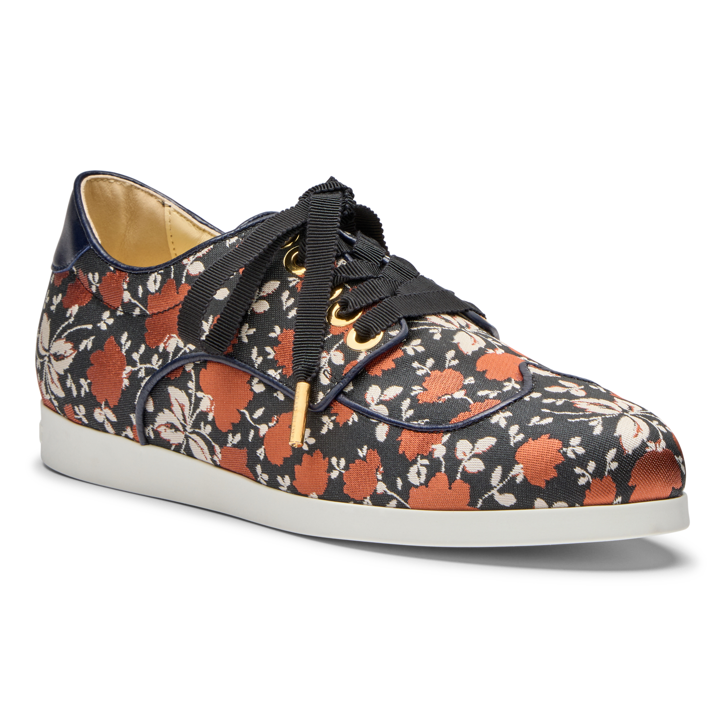 Wanderlust Oxford in Autumn Floral Jacquard