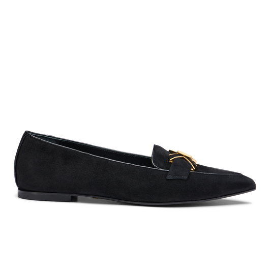 Mirjana Loafer in Black Suede