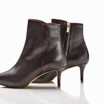 Perfect Dress Bootie 60 in Deep Espresso Calf