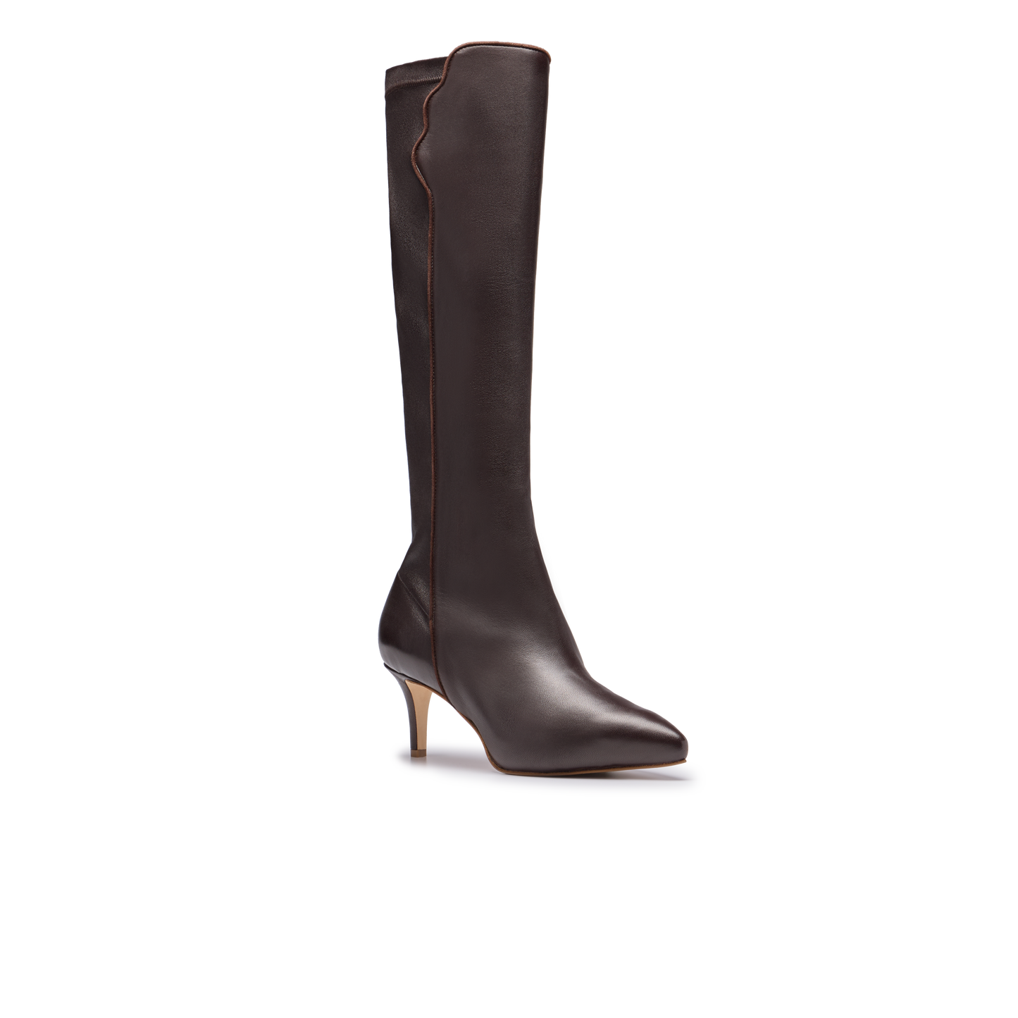 Perfect Dress Boot 60 in Deep Espresso Stretch Nappa