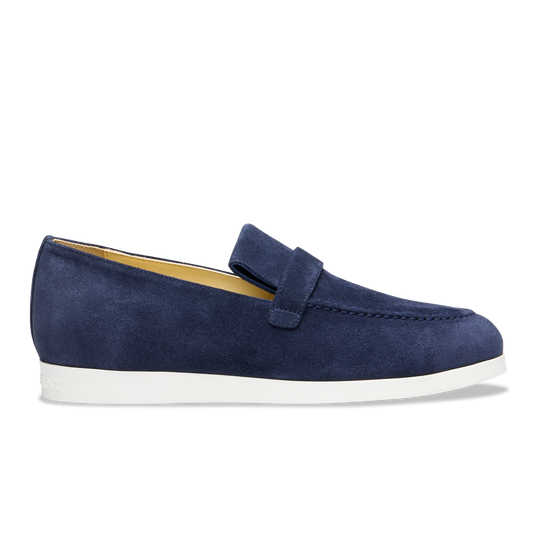 Alysia Sneaker in Navy Crosta