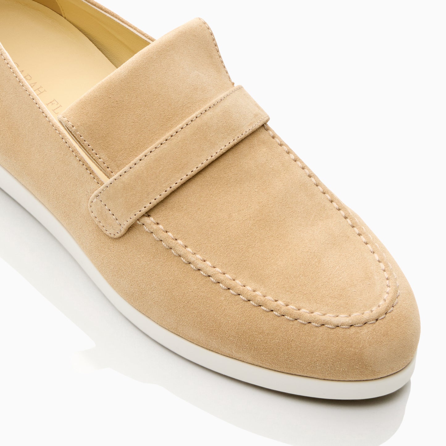 Alysia Sneaker in Desert Tan Crosta