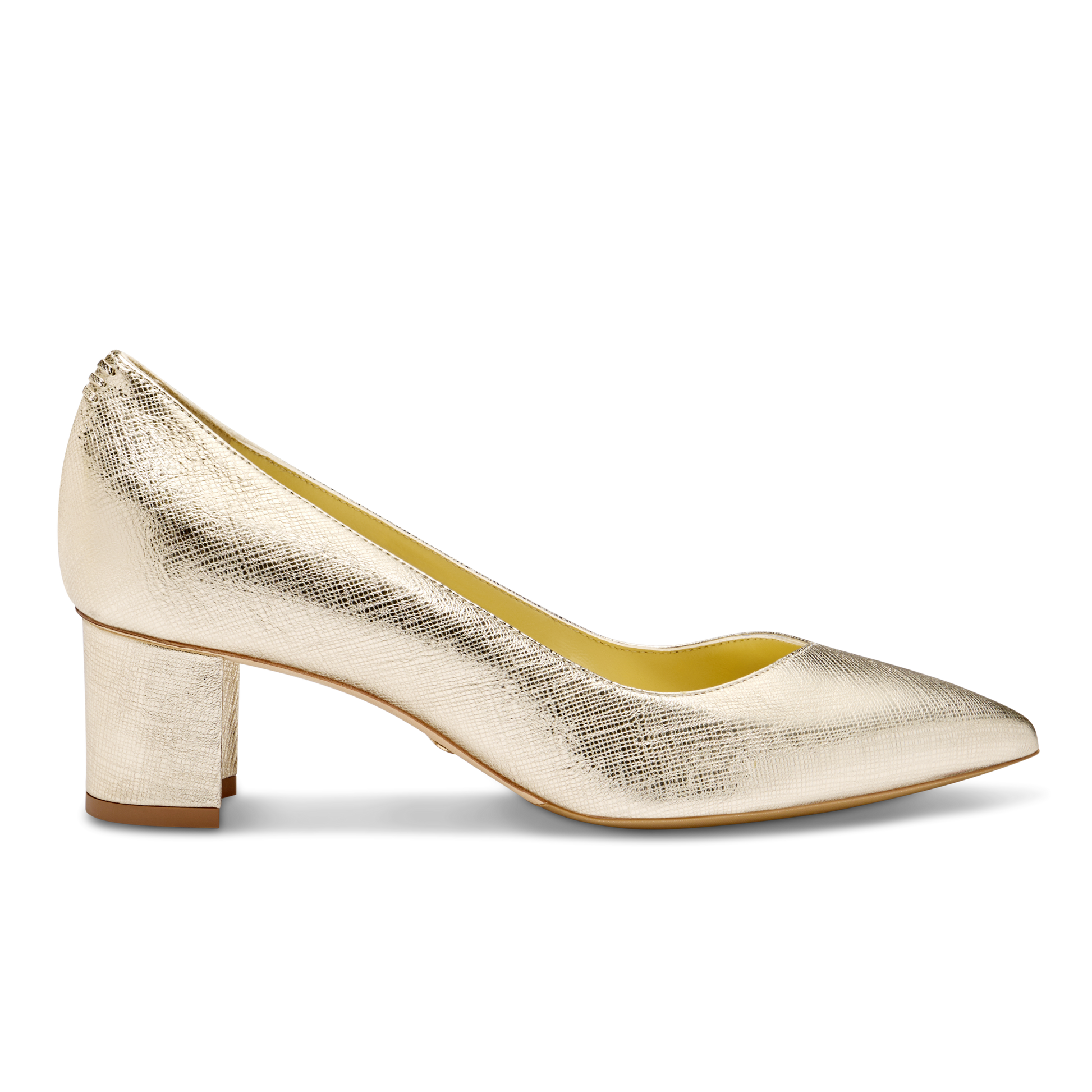 Perfect Emma in Gold Textured Saffiano