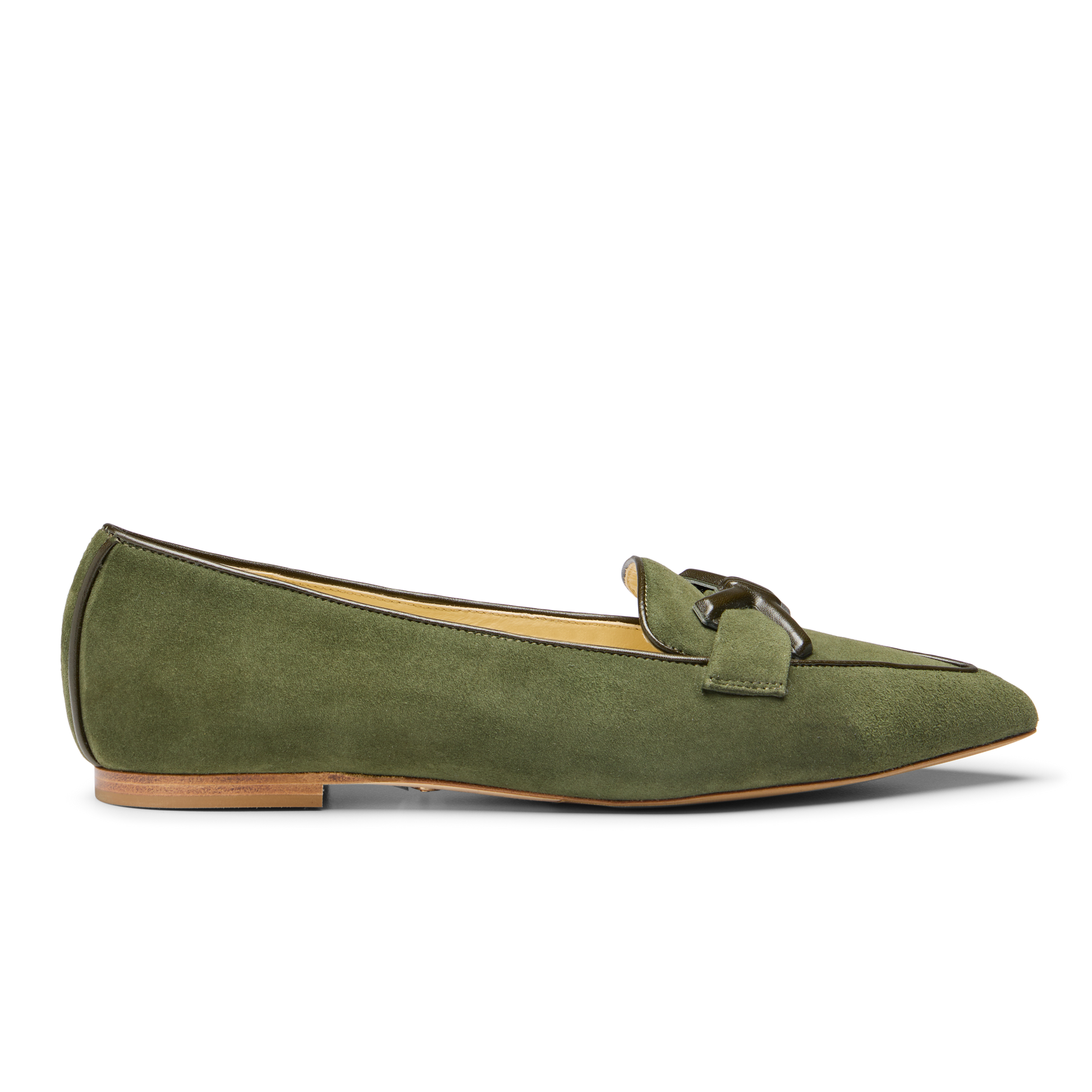 Mirjana Loafer in Olive Suede