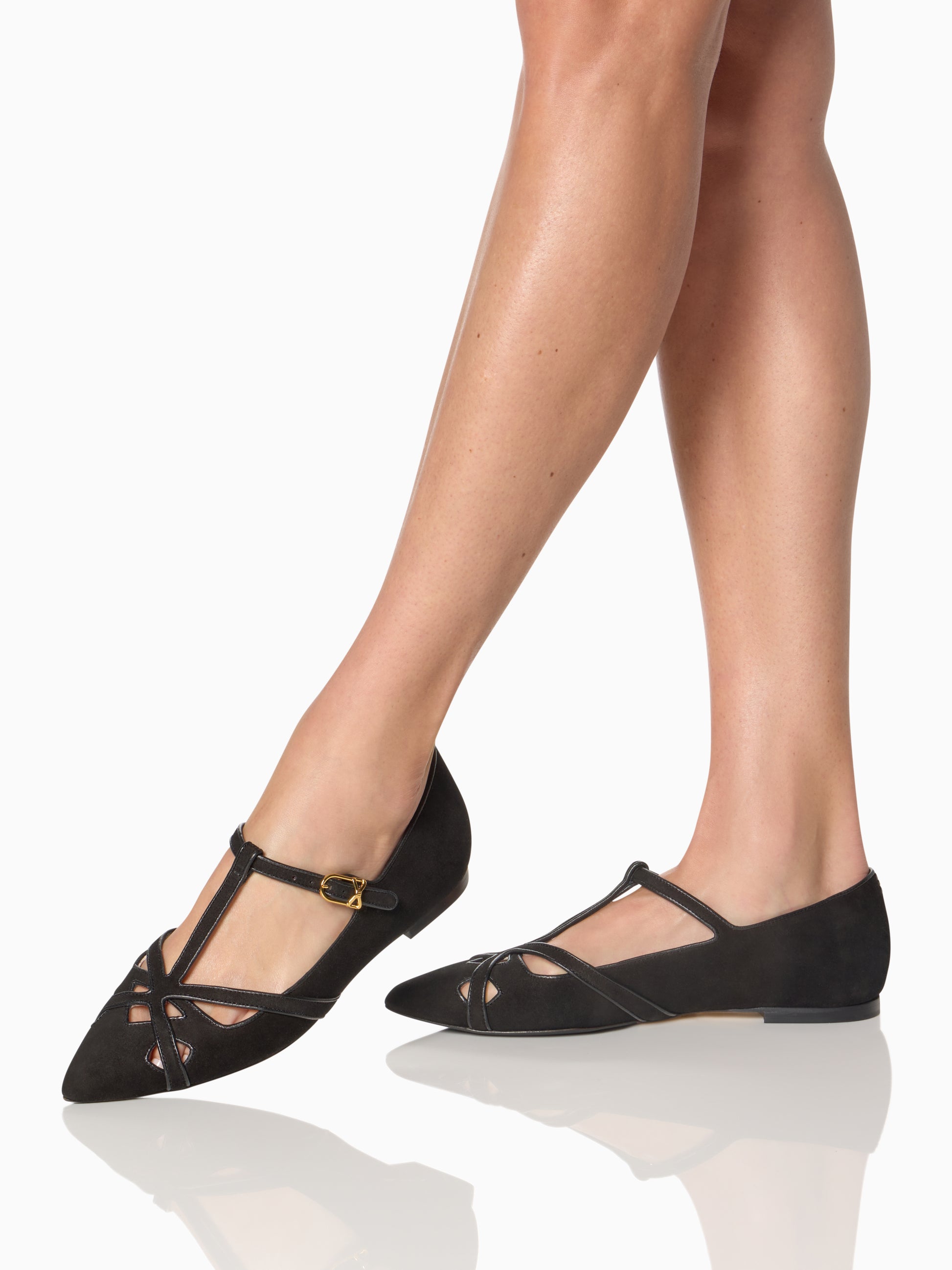 Perez in Black Suede