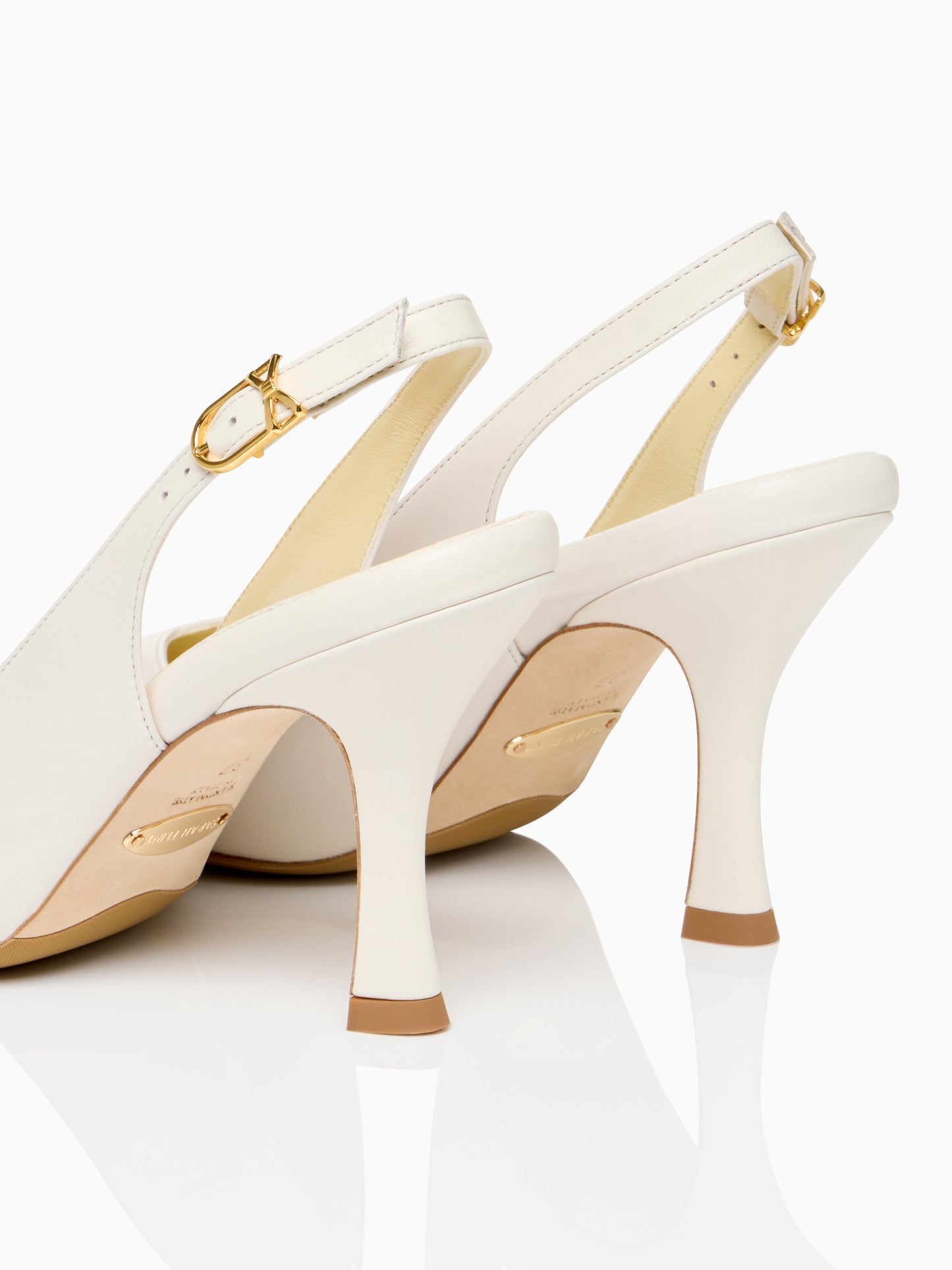 Perfect Sling 85 in Ivory Nappa