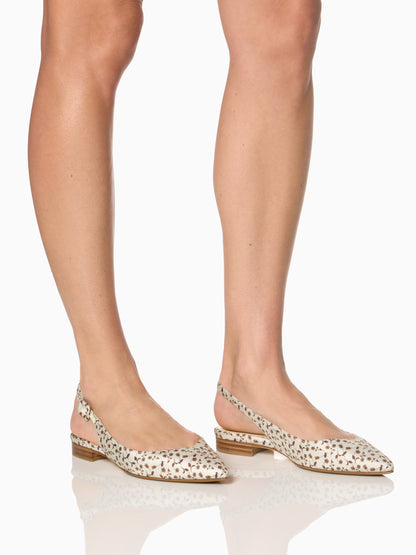 Stella in Sepia Floral Silk