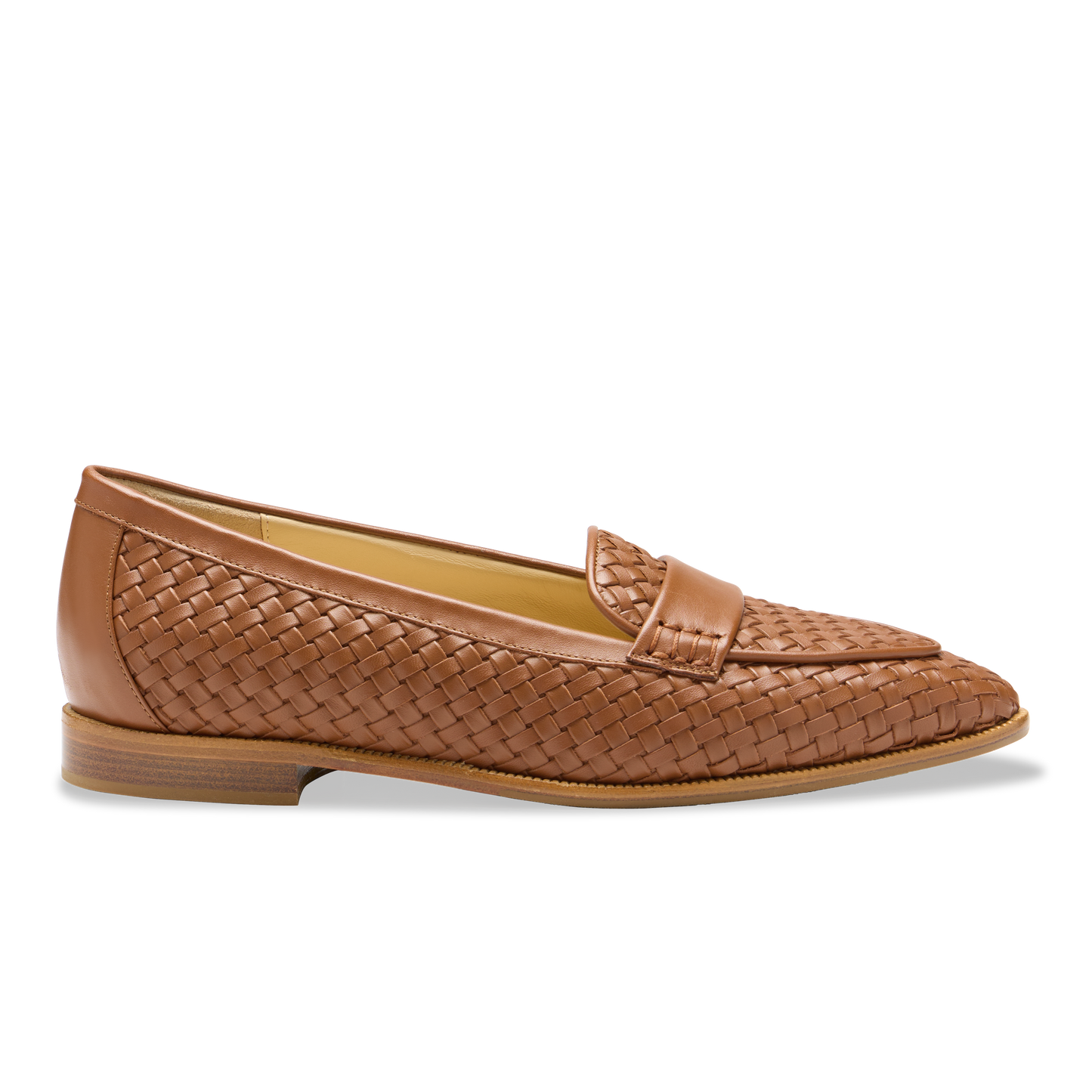 Judy Loafer in Saddle Woven Calf