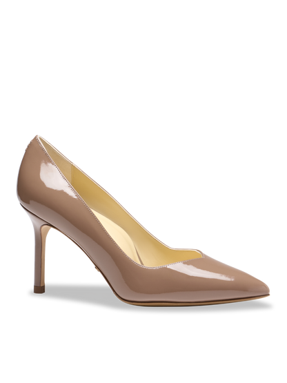 Perfect Pump 85 in Dusty Brown Patent