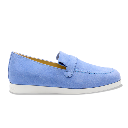Alysia Sneaker in Ocean Blue Crosta