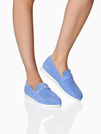 Alysia Sneaker in Ocean Blue Crosta