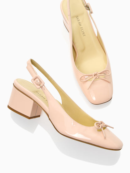 Perfect Kendra 45 in Light Pink Patent