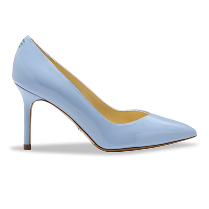 Perfect Pump 85 in Sea Blue Patent