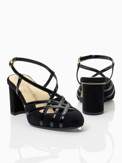 Perfect Gita 70 in Black Suede