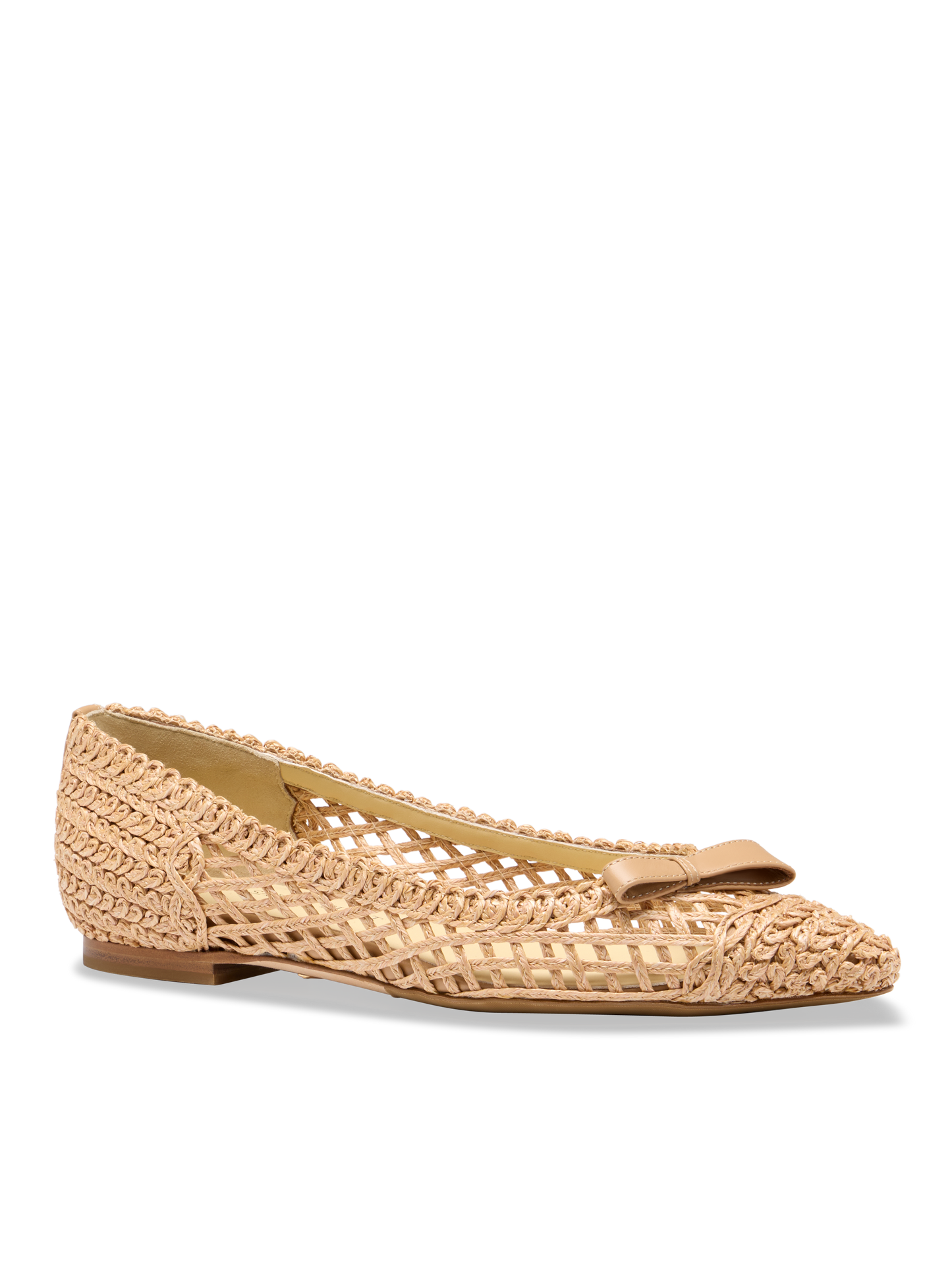 Natalie in Almond Raffia