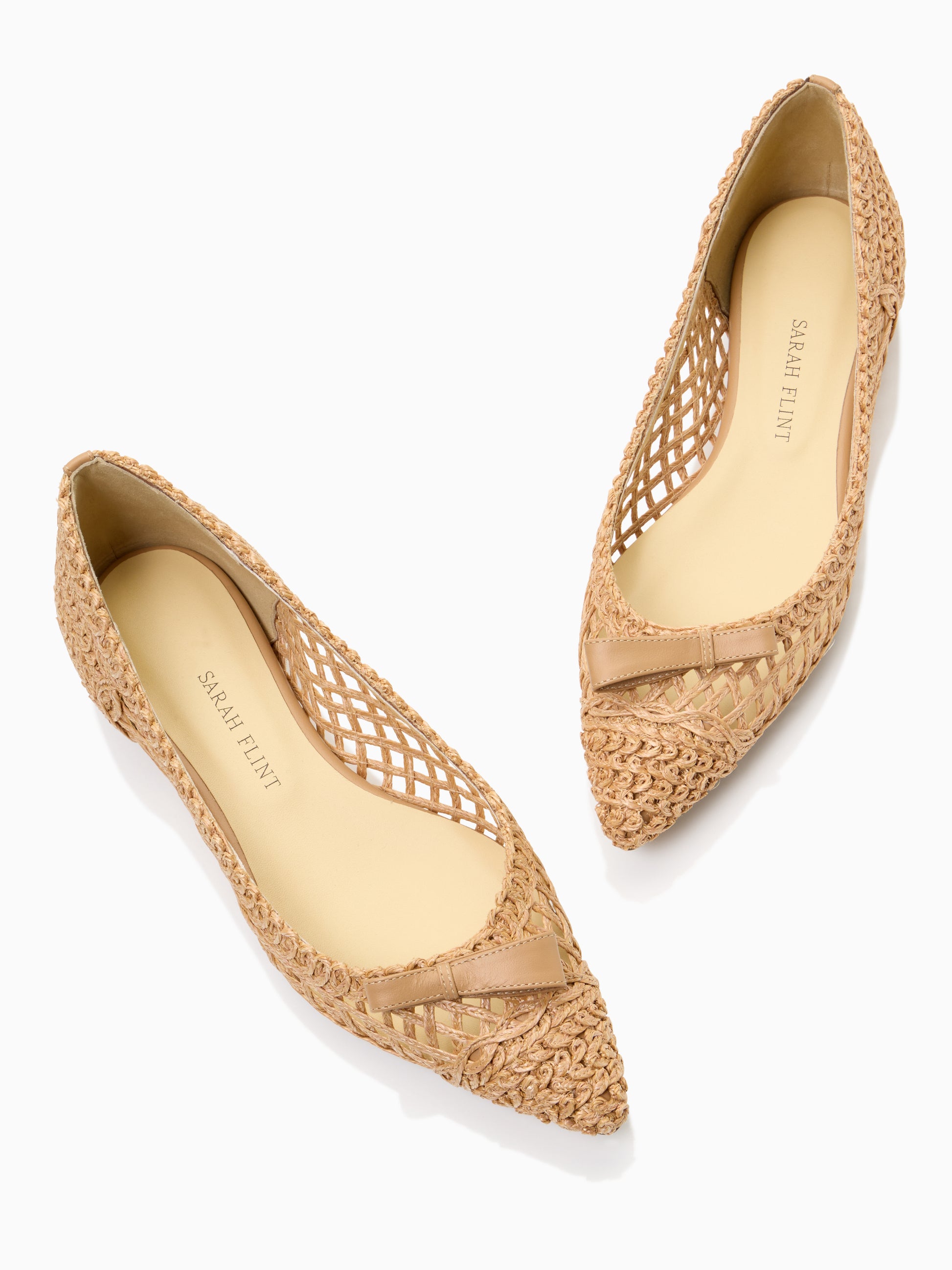Natalie in Almond Raffia