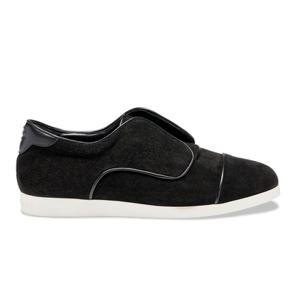Crosstown Sneaker in Black Crosta