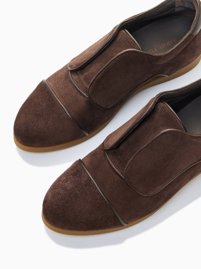 Crosstown Sneaker in Deep Espresso Crosta