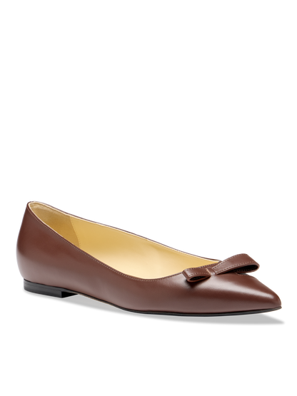 Natalie in Espresso Polished Calf
