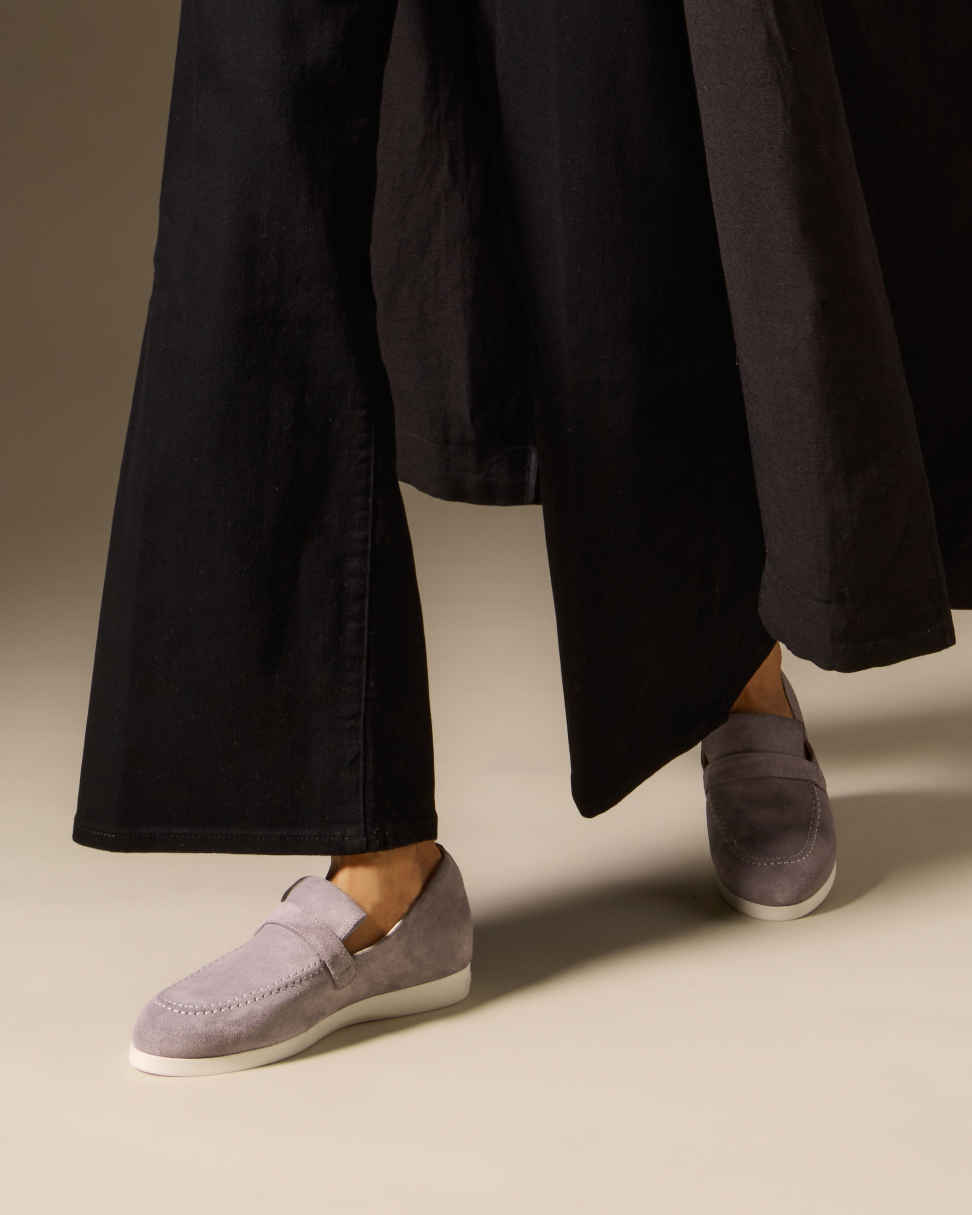 Alysia Sneaker in Grey Crosta