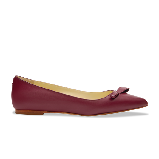 Natalie in Bordeaux Calf