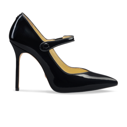 Perfect Mary Jane Pump 100 in Black Patent