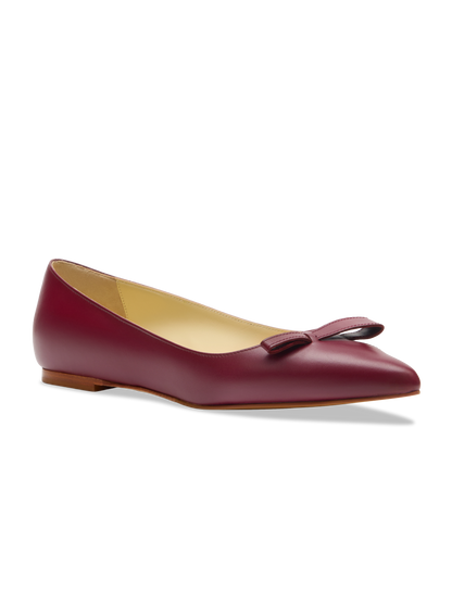 Natalie in Bordeaux Calf