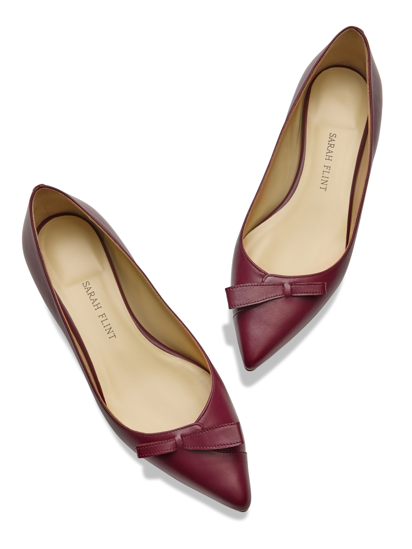 Natalie in Bordeaux Calf