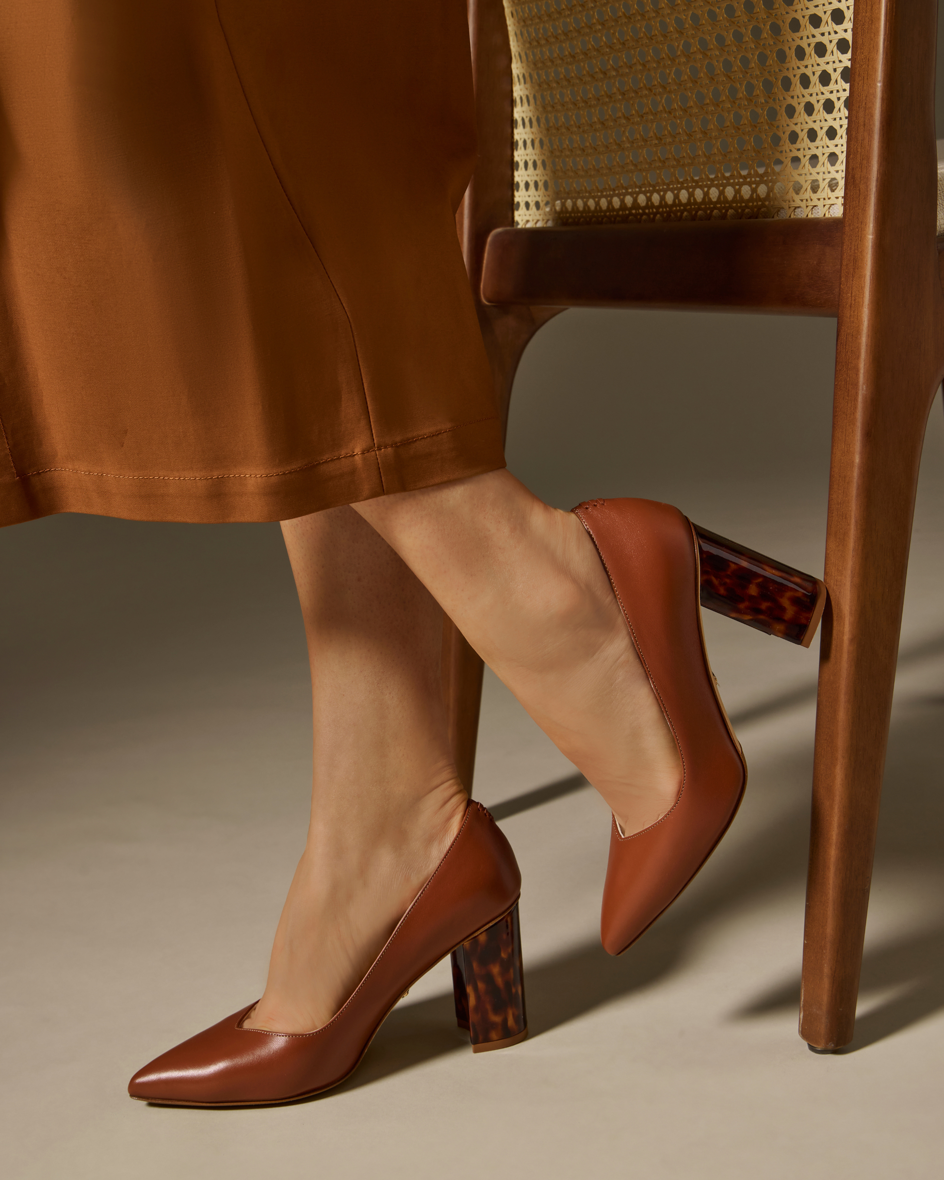 Perfect Emma 85 in Cognac Calf