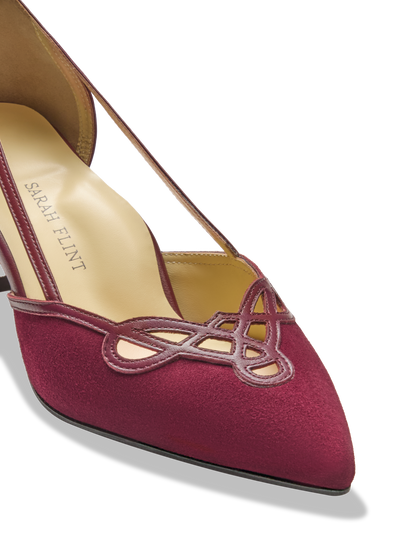 Perfect Davis 50 in Bordeaux Suede