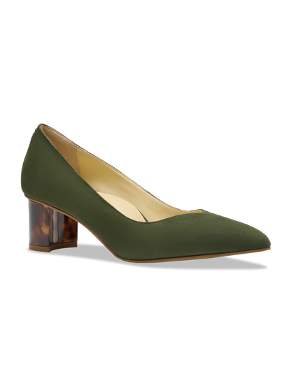 Perfect Emma in Olive Suede