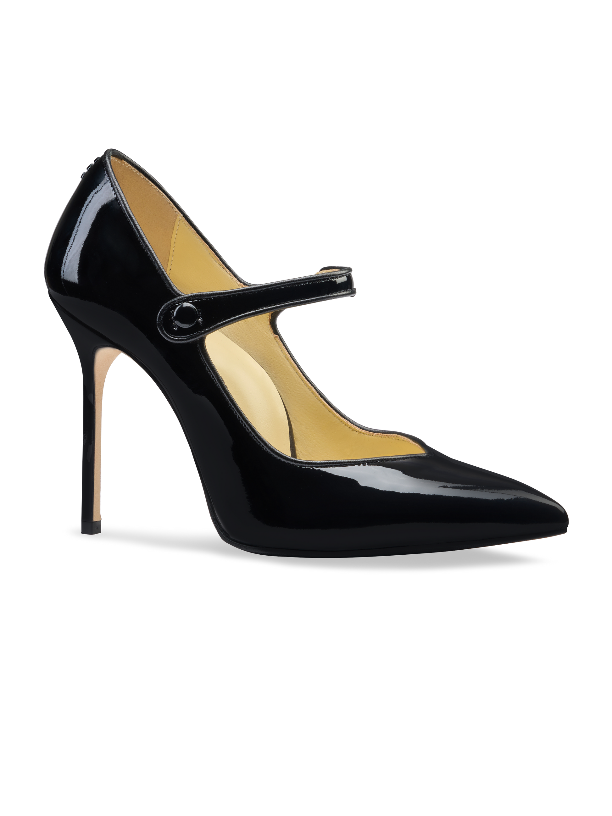 Perfect Mary Jane Pump 100 in Black Patent