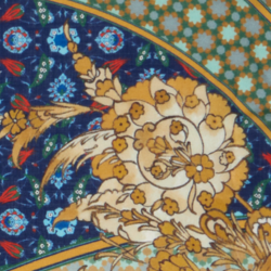 Mosaic Garden Scarf 140