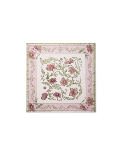 Sarah's Garden Scarf 45 in Anemone Silk
