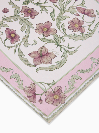 Sarah's Garden Scarf 45 in Anemone Silk