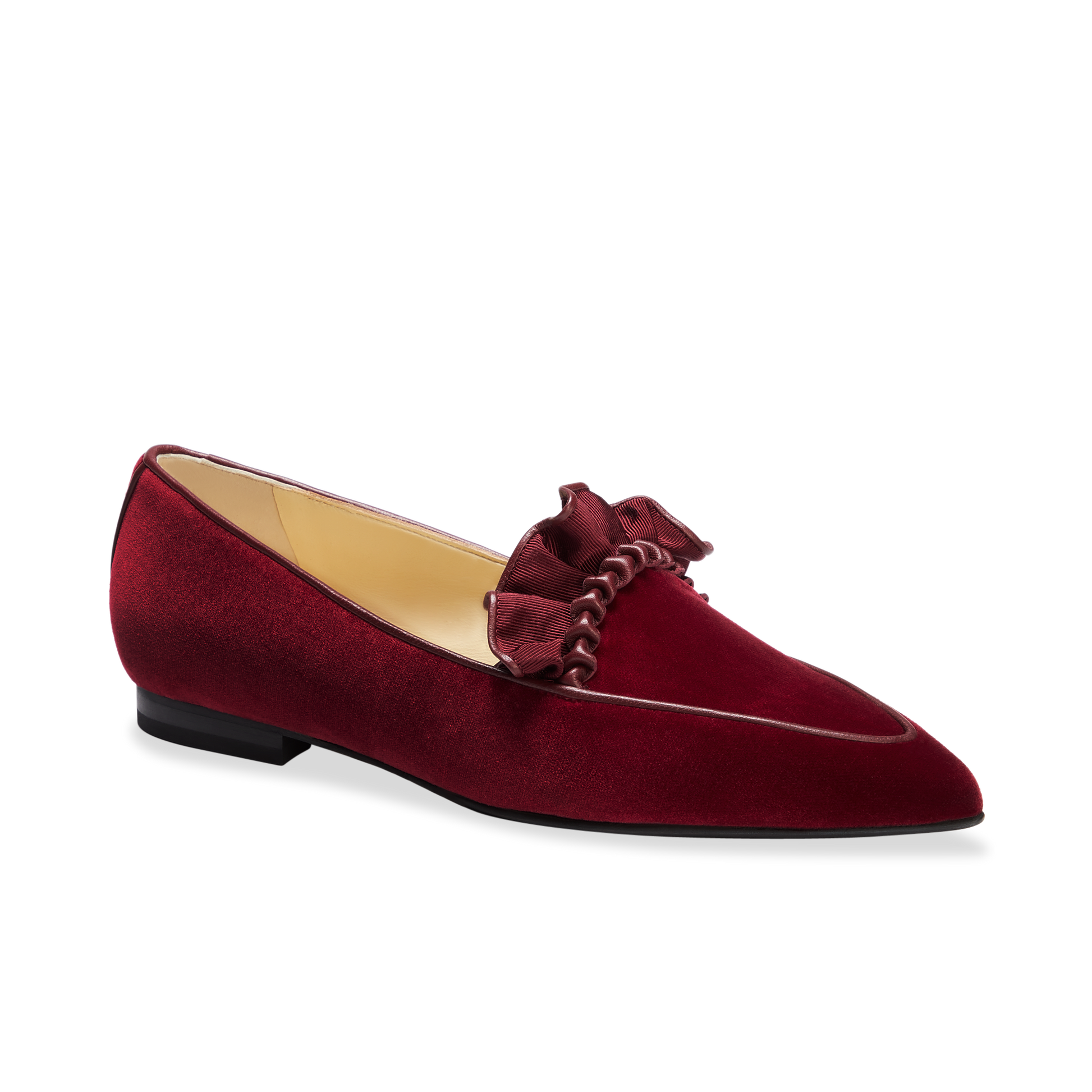 Gudel in Burgundy Velvet