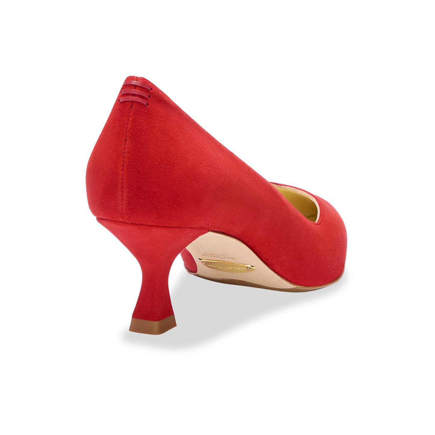 Perfect Kitten Pump 50 in Lipstick Red Suede